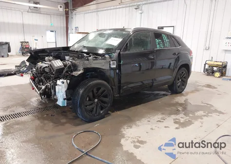 2022 Volkswagen Atlas Cross Sport 3.6L V6 Se W/Technology из США, поврежденный, VIN 1V2KE2CA9NC207727